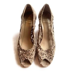 STUART WEITZMAN WEDGE SHOES